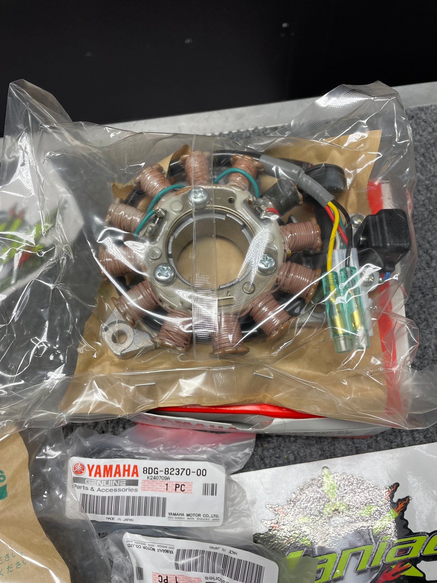 Yamaha Banshee 350
Oem Stator,Flywheel & OEM Ignition coil and plug caps.