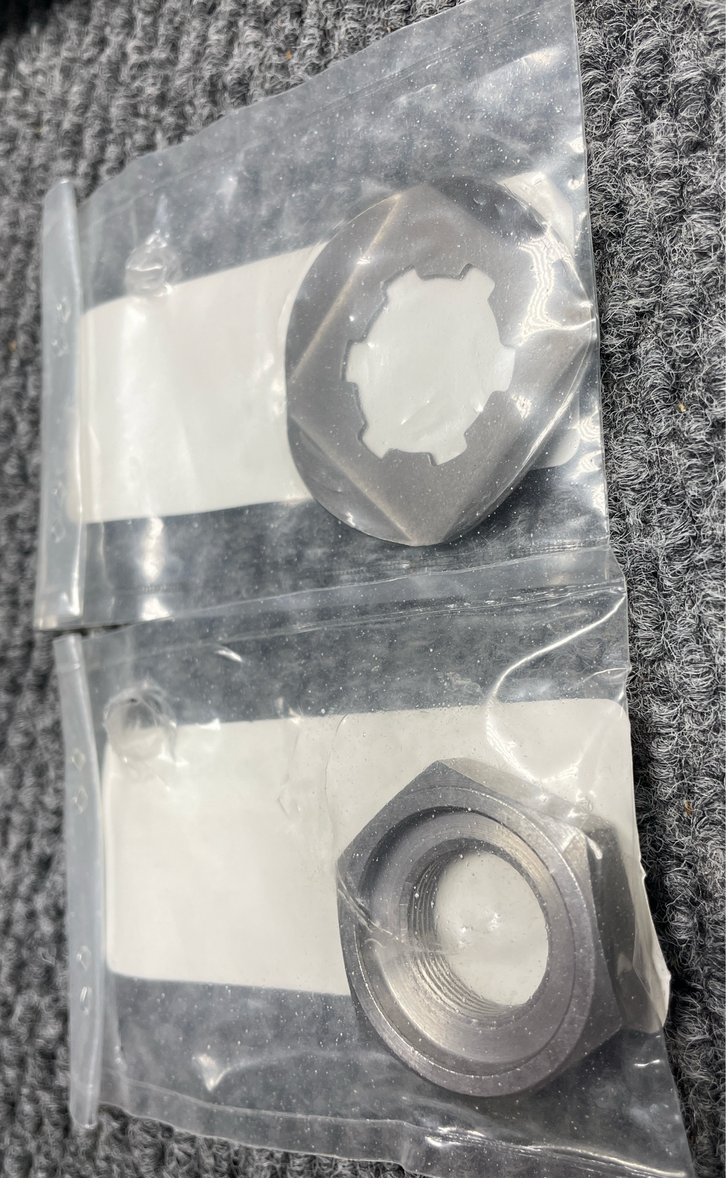Yamaha banshee Sprocket lock nut with washer set