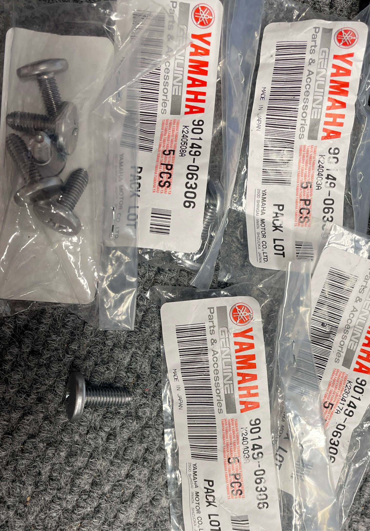 Ignition Coil Screws