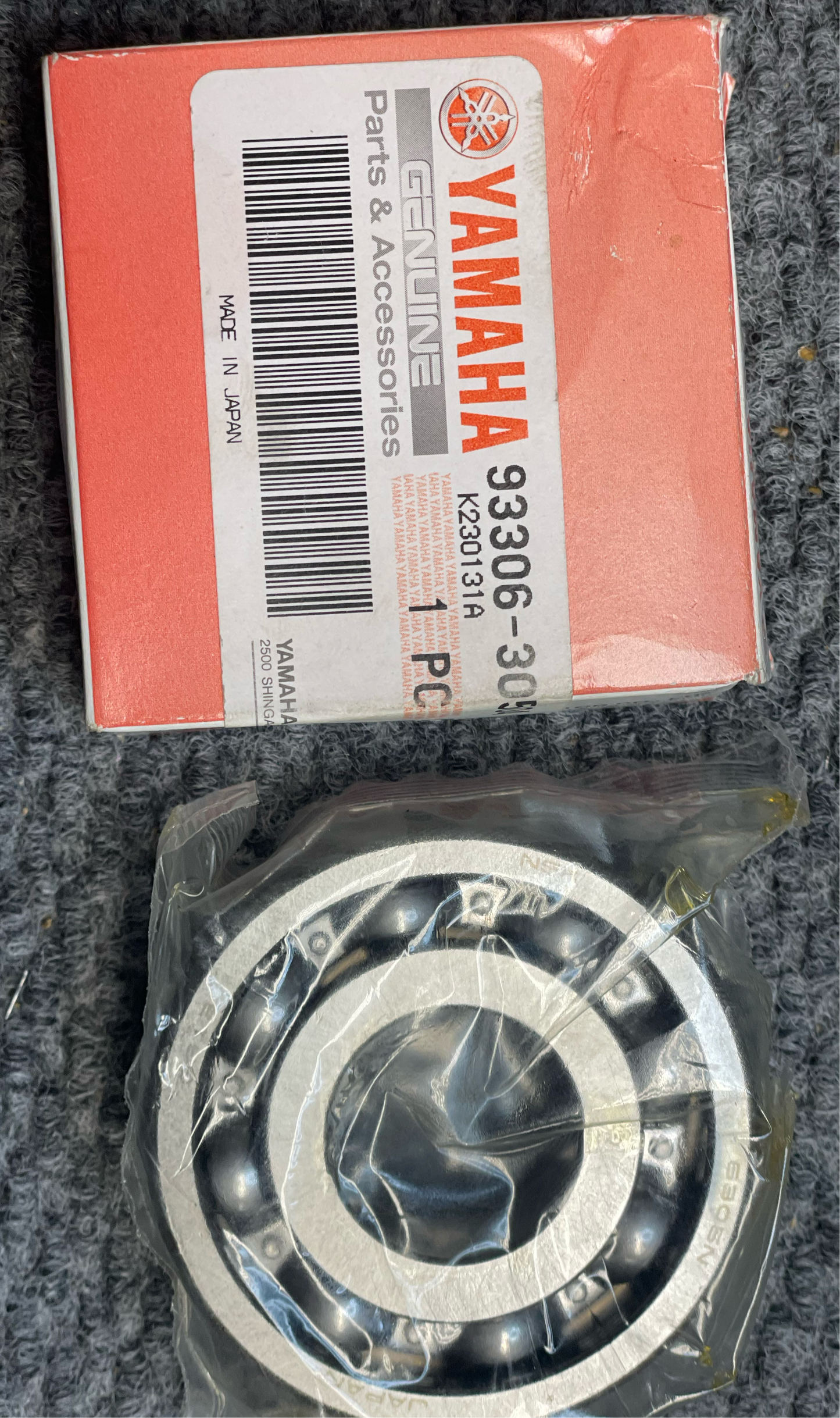 BEARING YAMAHA OEM | 93306-30504-00