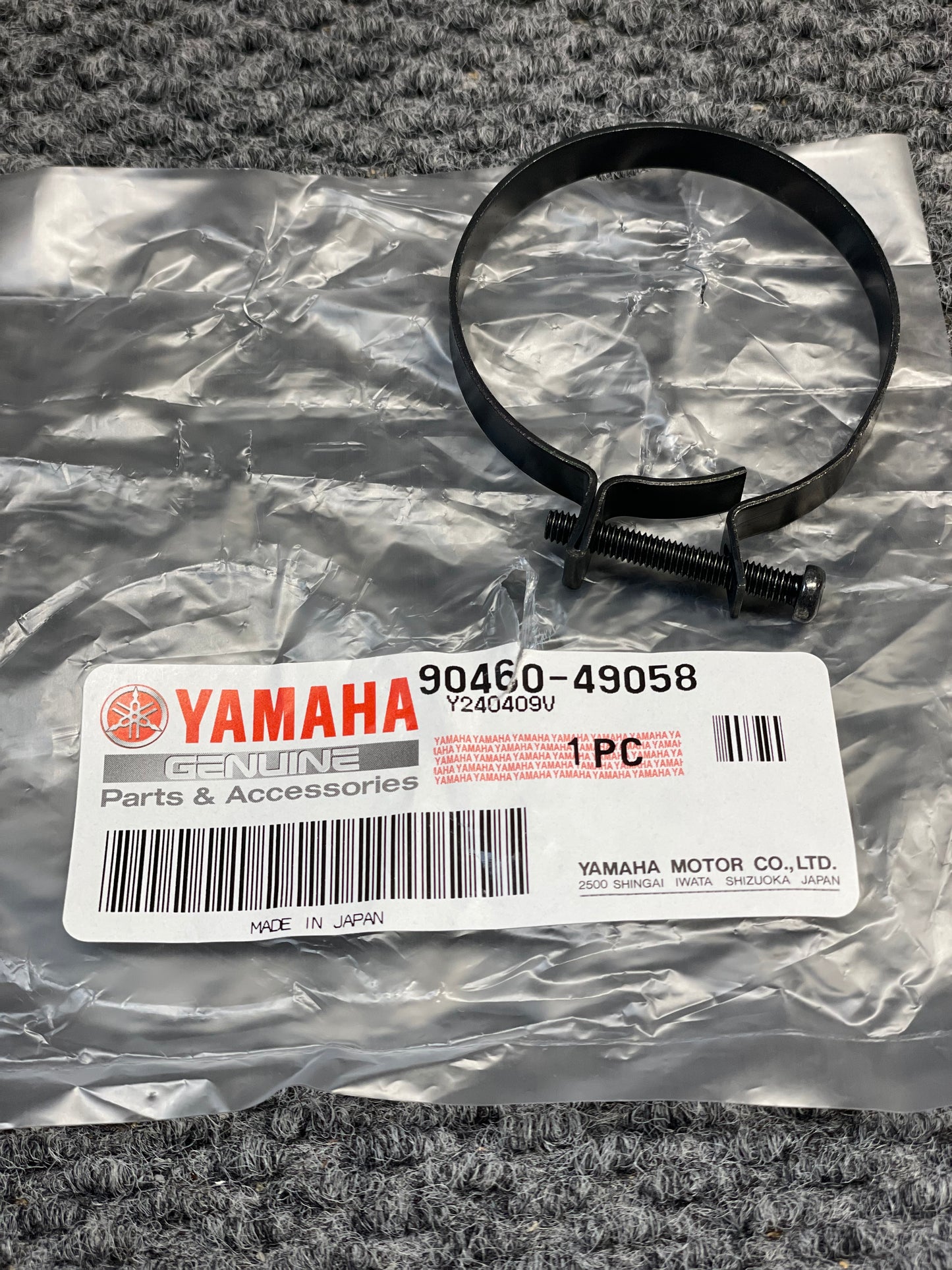 CLAMP HOSE OEM YAMAHA