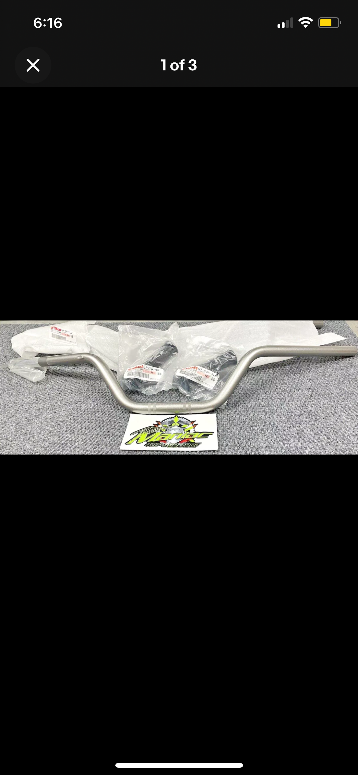 Yamaha Banshee Handel Bar With Grip