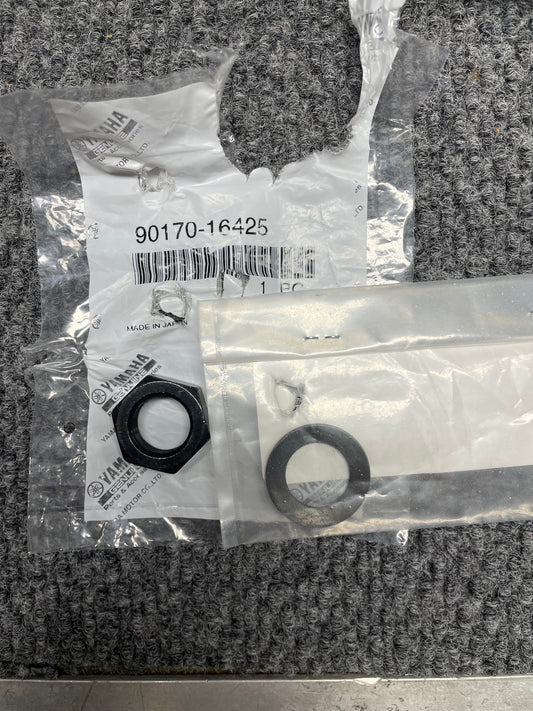 YAMAHA OEM WASHER CONICAL SPRING/YAMAHA OEM NUT