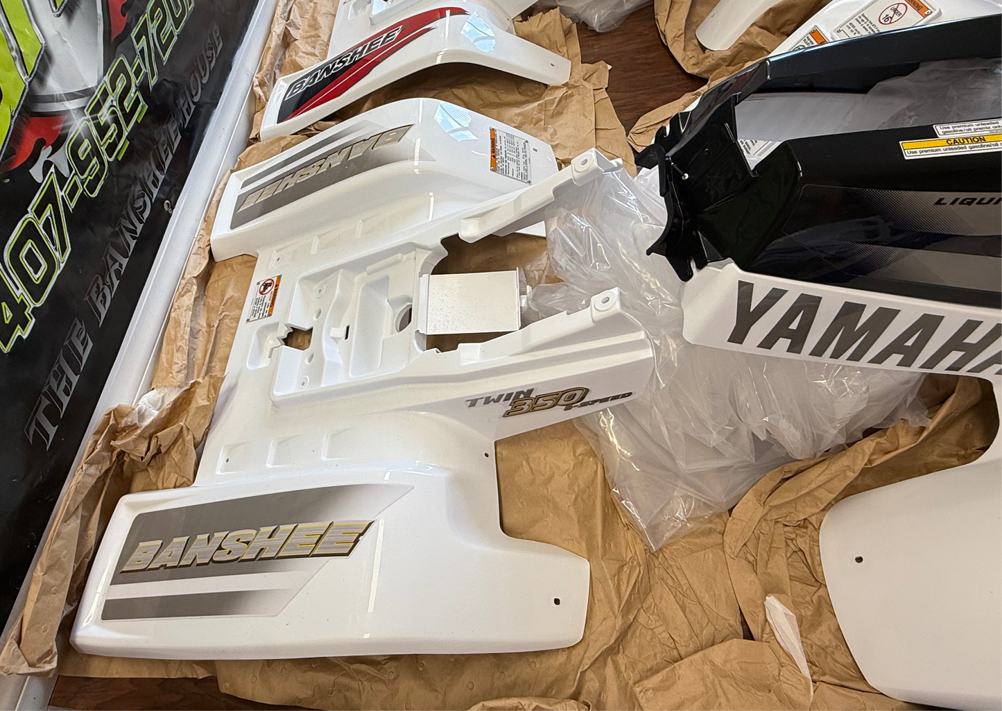 2001 OEM Yamaha Full plastic Fenders
