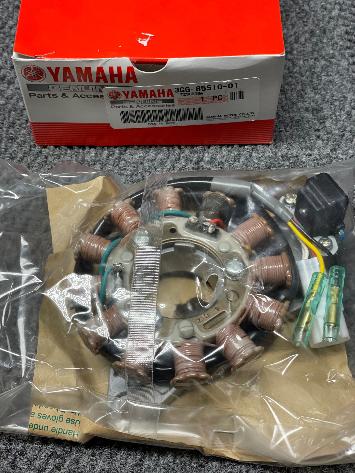 Yamaha banshee350 OEM Stator Assy| 3gg-85510-01-00