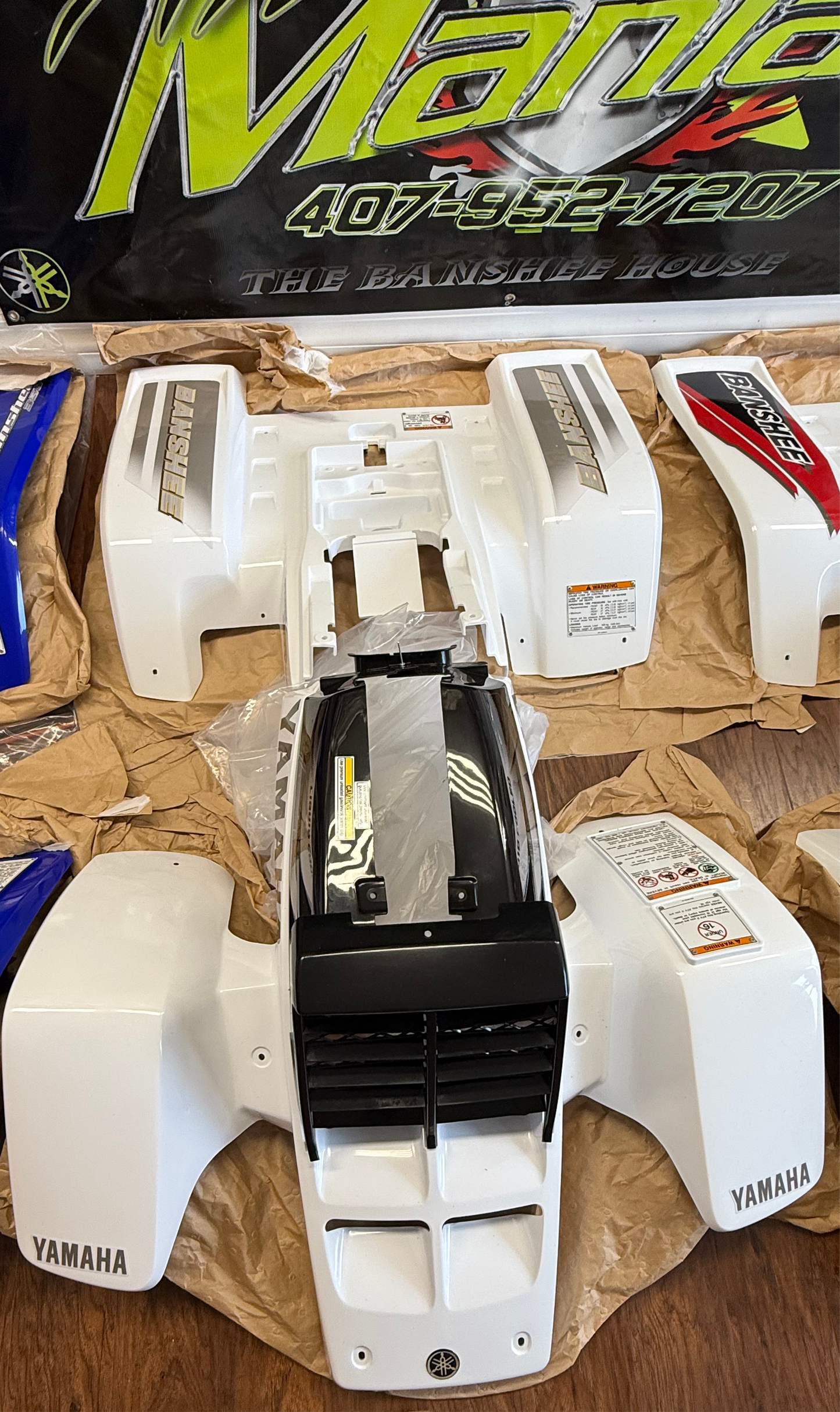 2001 OEM Yamaha Full plastic Fenders