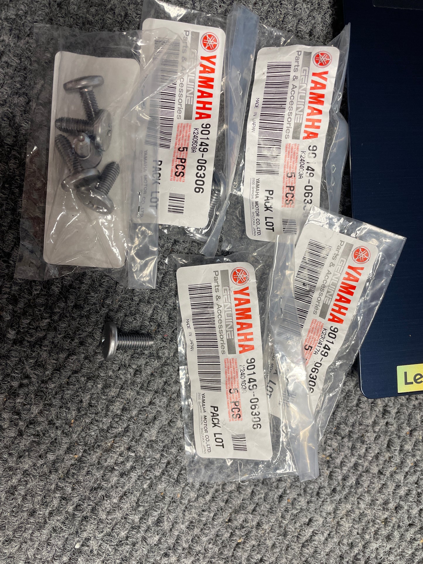 Ignition Coil  Screws