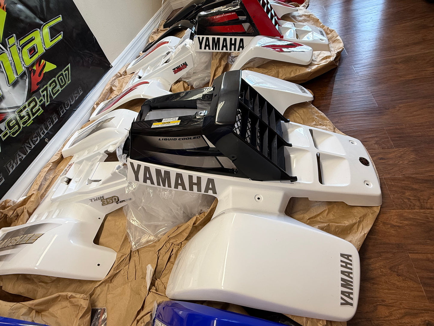 2001 OEM Yamaha Full plastic Fenders
