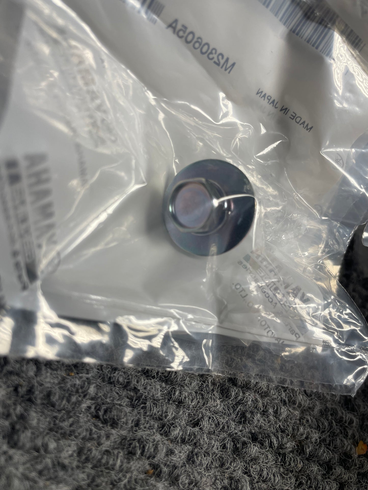 Bolt with Washer