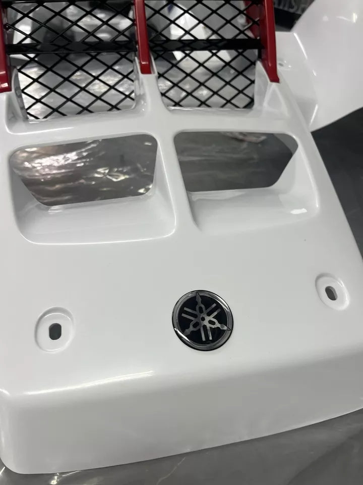 2006 White OEM Yamaha Banshee 350 Full Plastic Kit & Graphics Installation